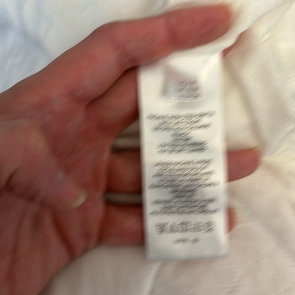 Women's White V-Neck A-Line Dress - Picture 6 of 6